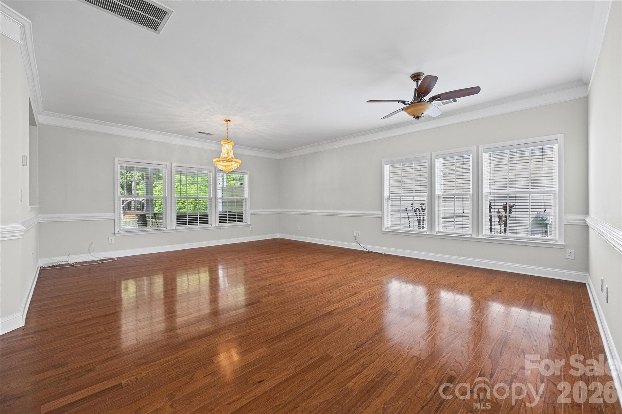 Formal living/ Formal dining - 9513 Seamill Road, Charlotte