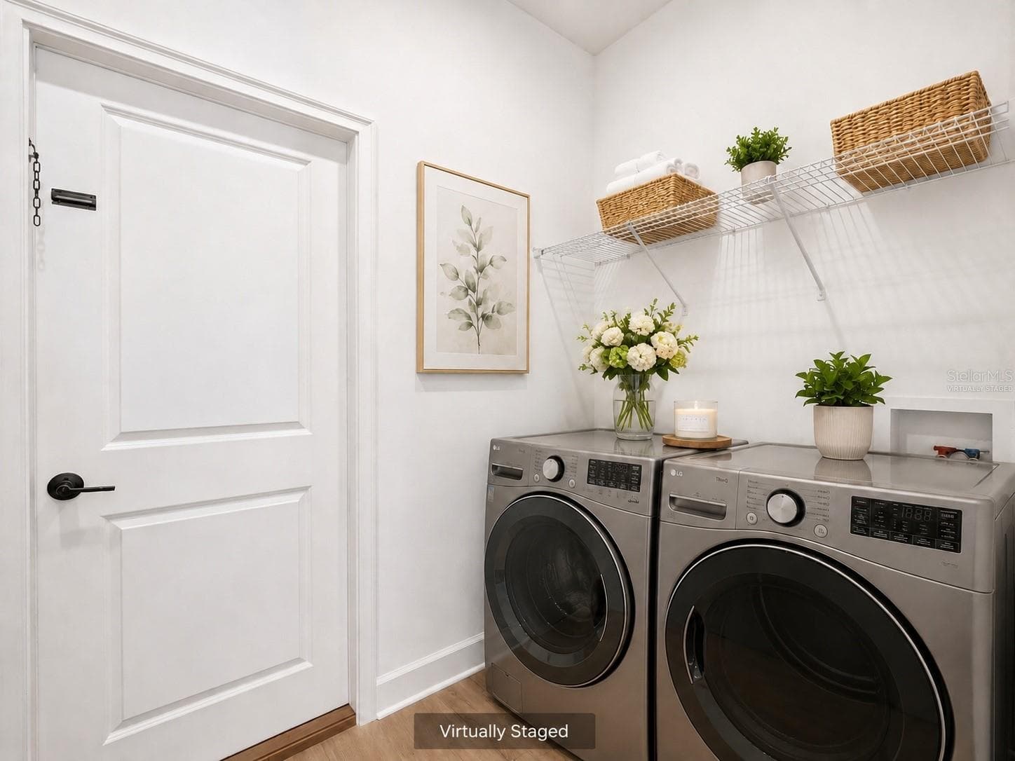 Washer & Dryer Virtually Staged - 12326 DEEP CREEK DR, SPRING HILL
