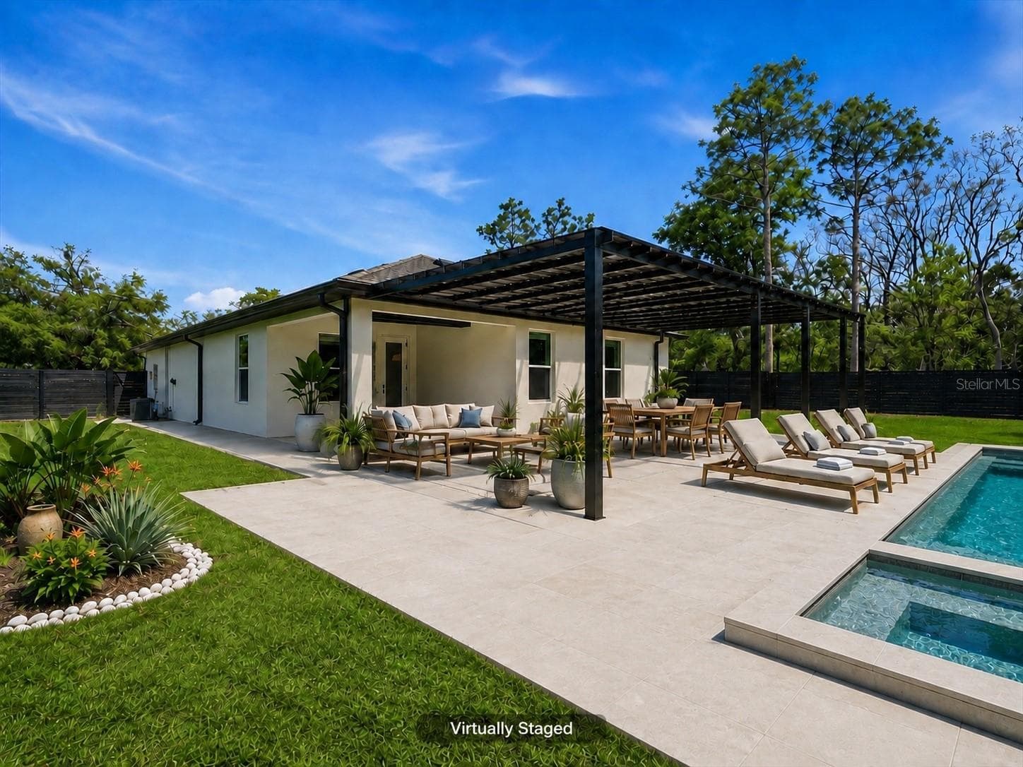 Virtual Patio & Pool - 12326 DEEP CREEK DR, SPRING HILL