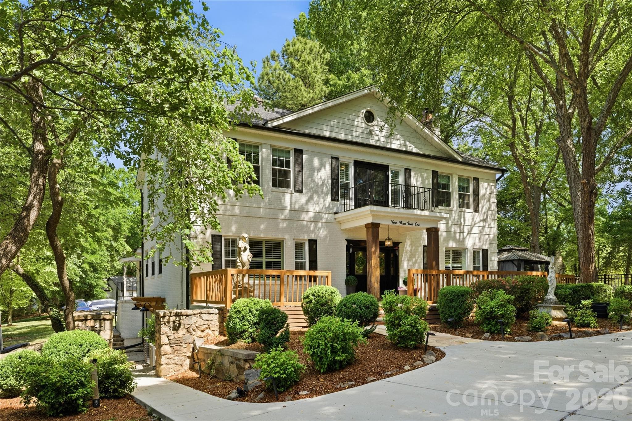 Historic 1921 residence set on a private half-acre in SouthPark. - Charlotte