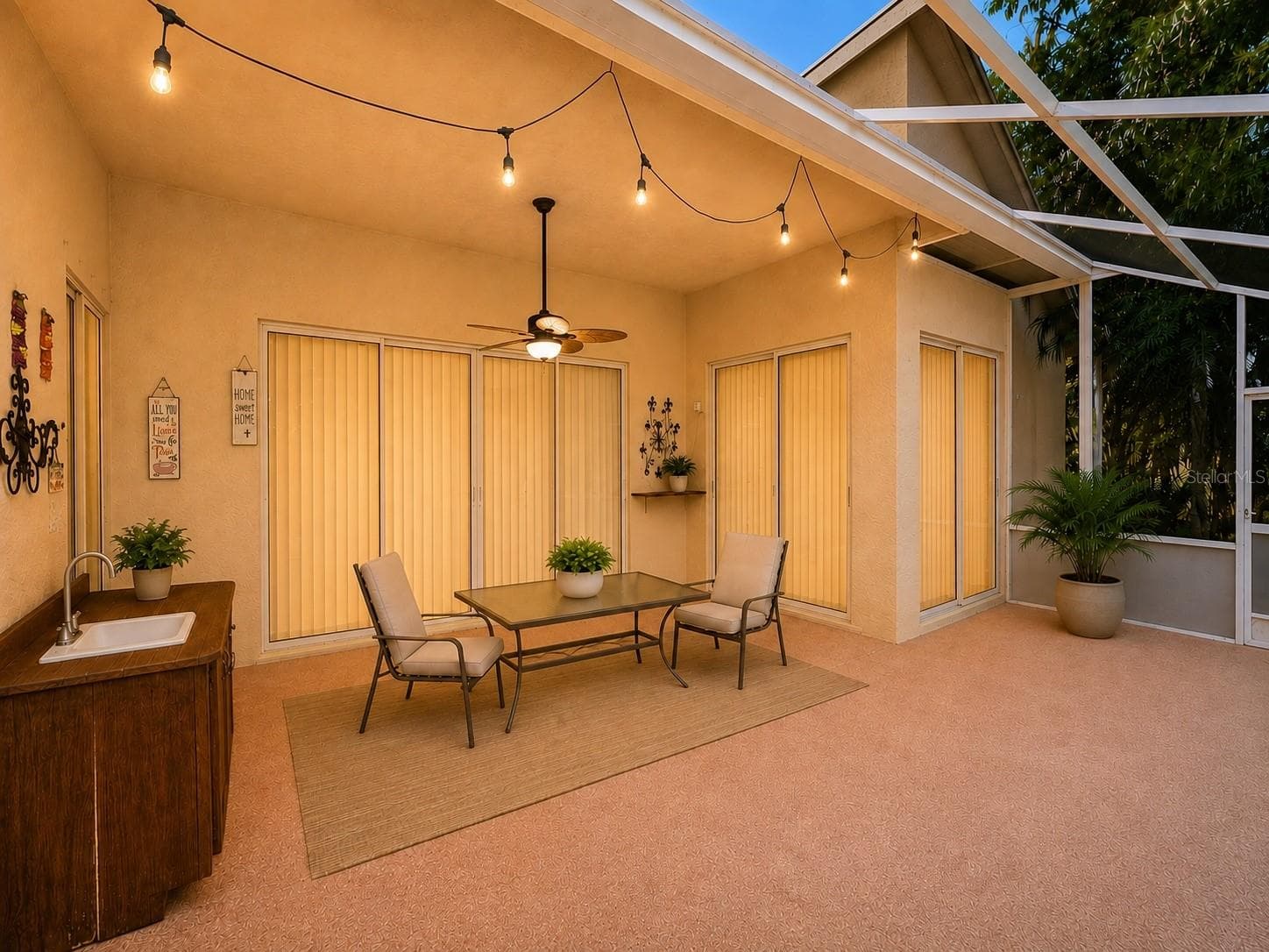 Screened Patio - 6468 NW FRIENDLY CIR, PORT ST LUCIE
