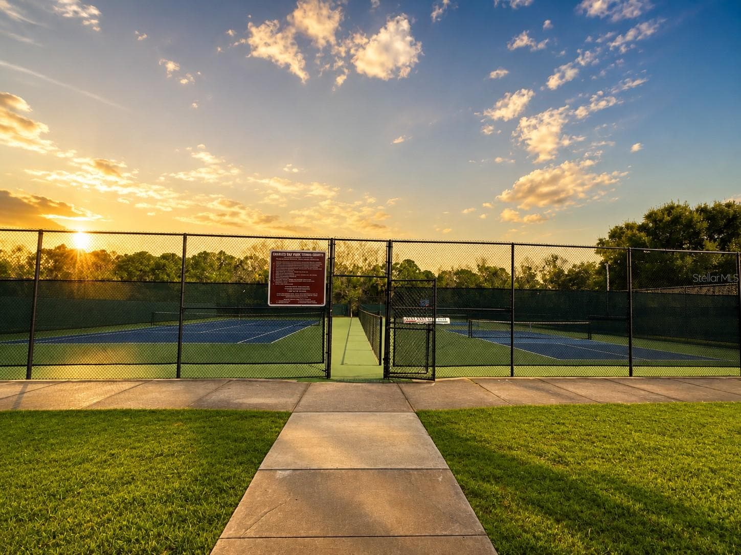 Community Tennis Court - 6468 NW FRIENDLY CIR, PORT ST LUCIE
