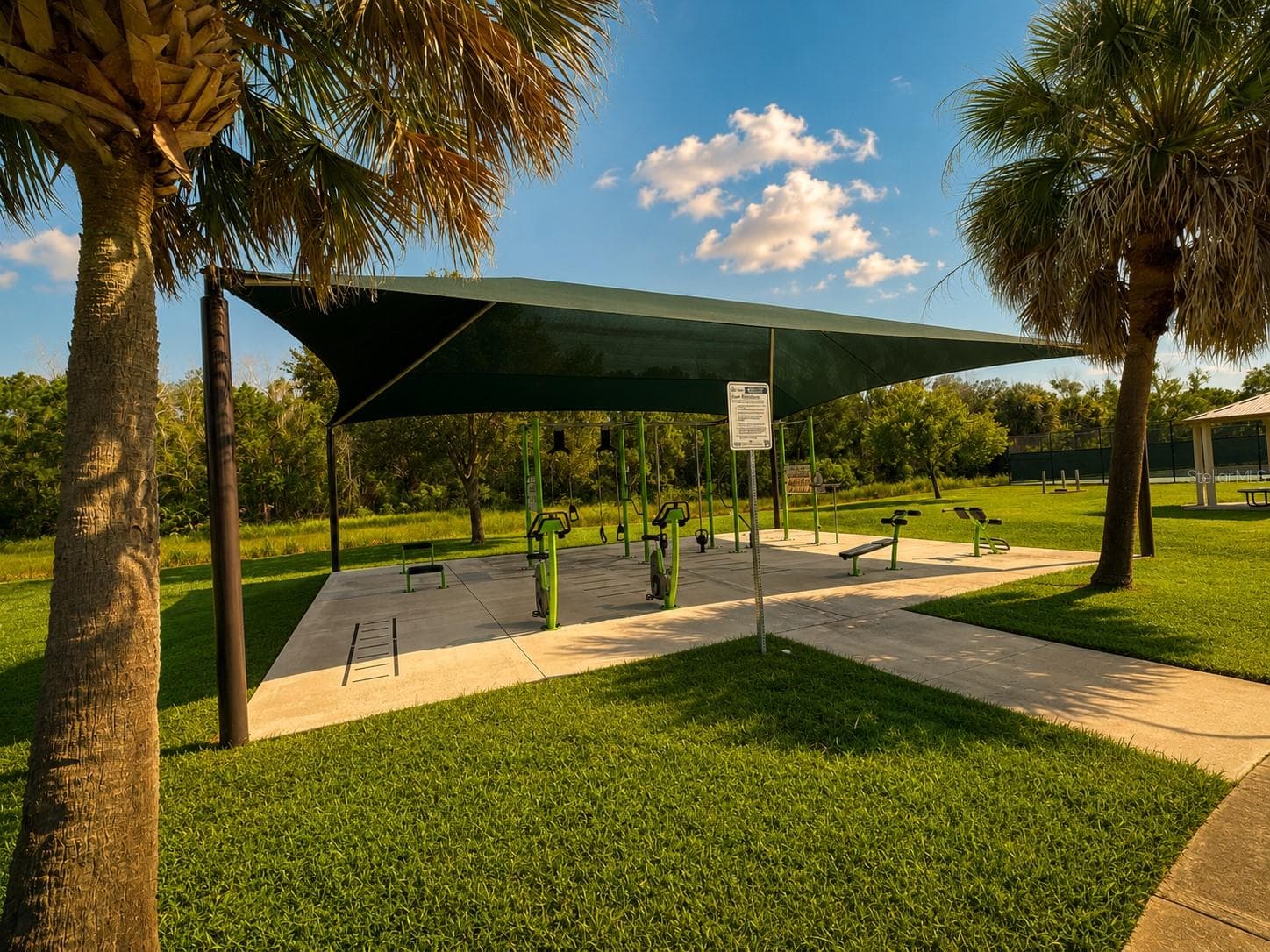 Community Outdoor Gym - 6468 NW FRIENDLY CIR, PORT ST LUCIE