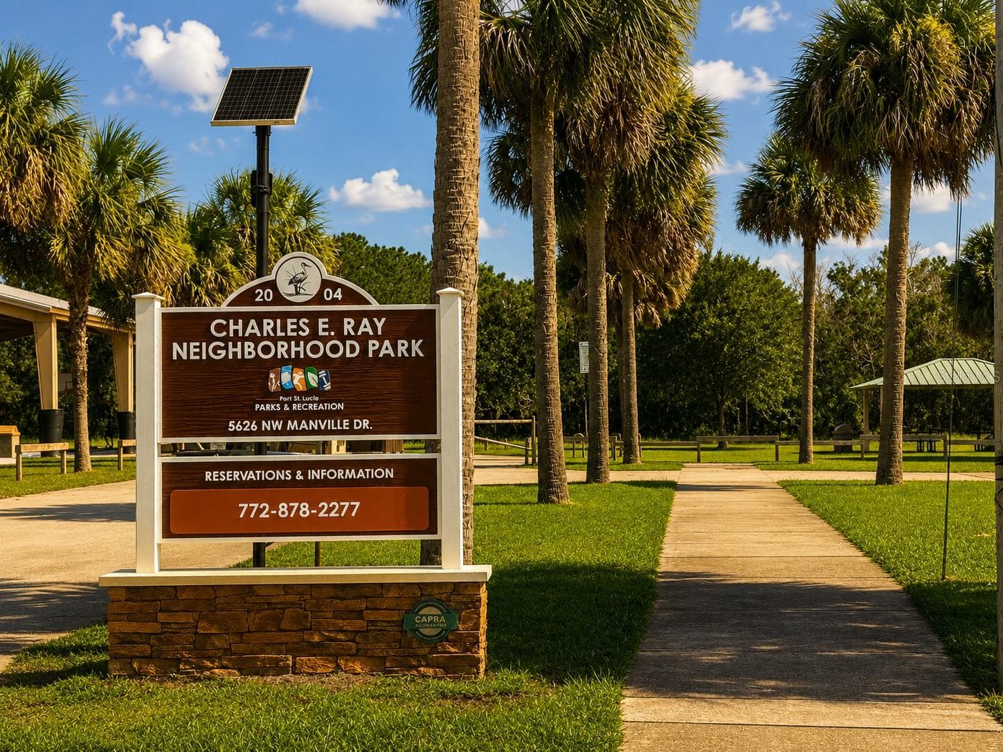 Community Park Entrance - 6468 NW FRIENDLY CIR, PORT ST LUCIE