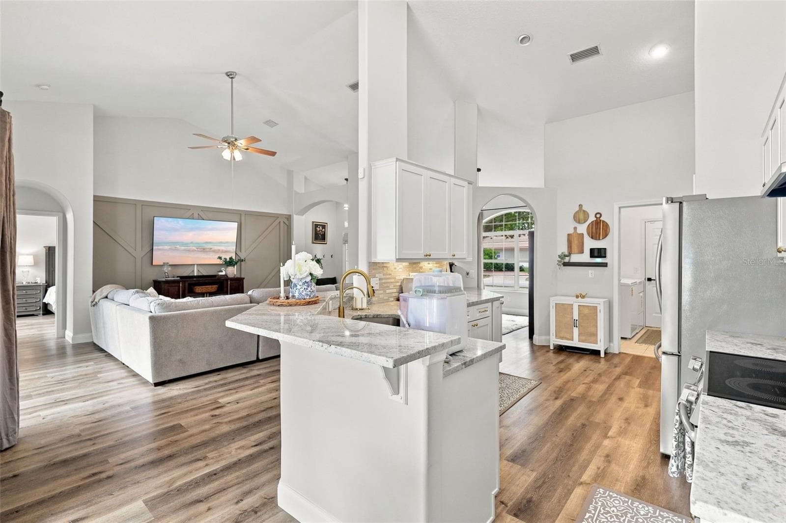 Kitchen and flooring throughout are brand-new in 2026. - 96 PARKVIEW DR, PALM COAST
