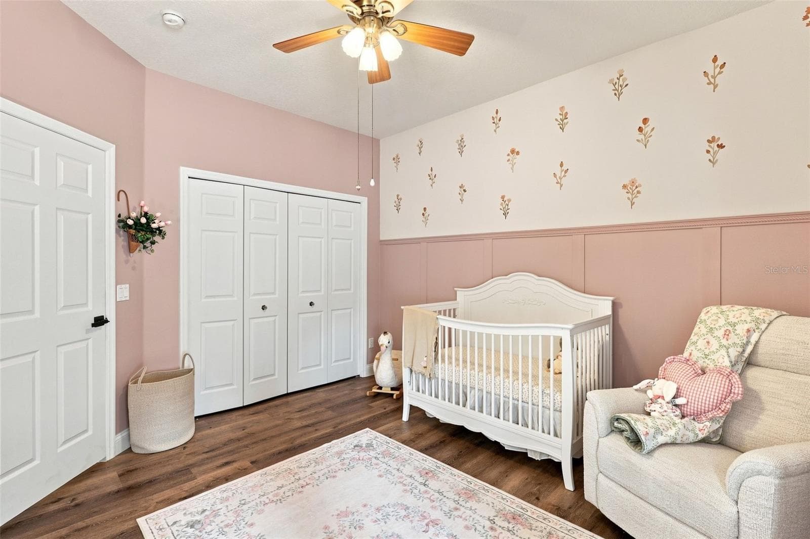 Second bedroom with built-in closet. - 96 PARKVIEW DR, PALM COAST