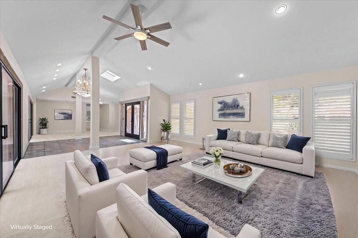 Formal Living area - 1701 ALLENS CREEK DR, CLEARWATER