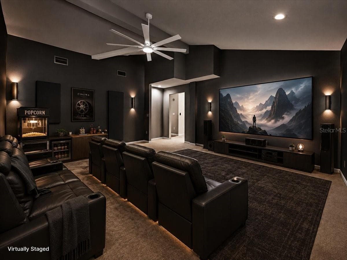 Flex Room/Media Room - 1701 ALLENS CREEK DR, CLEARWATER