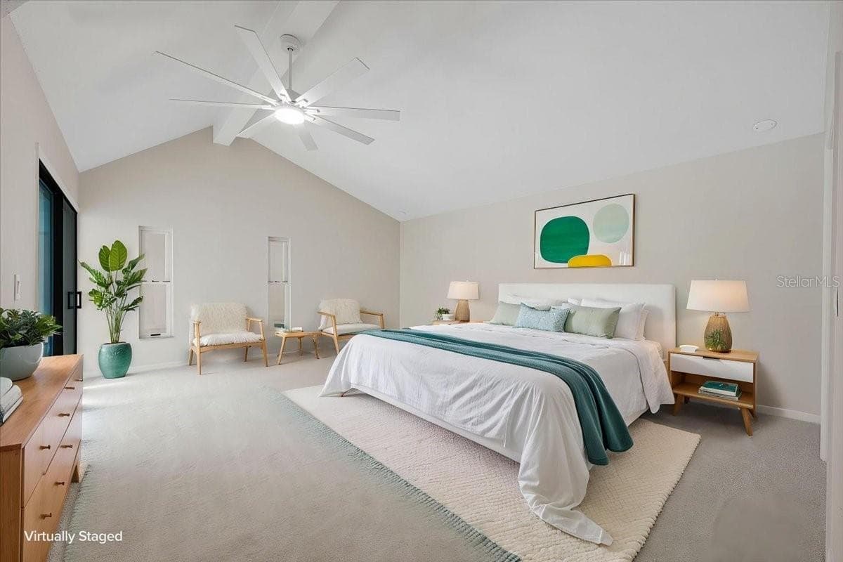 Second Primary Bedroom - 1701 ALLENS CREEK DR, CLEARWATER