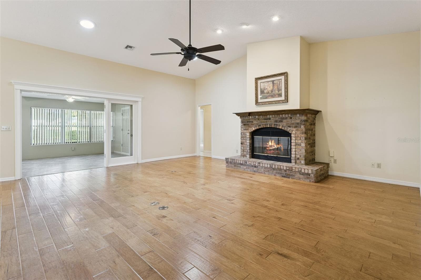 Gas fireplace - 34035 PARK LN, LEESBURG