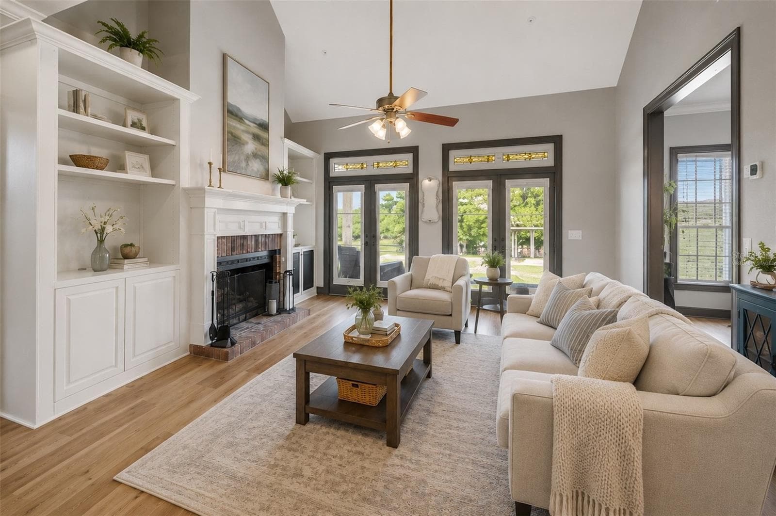 Family Room - Virtually Staged - 35405 STAGECOACH TRL, EUSTIS