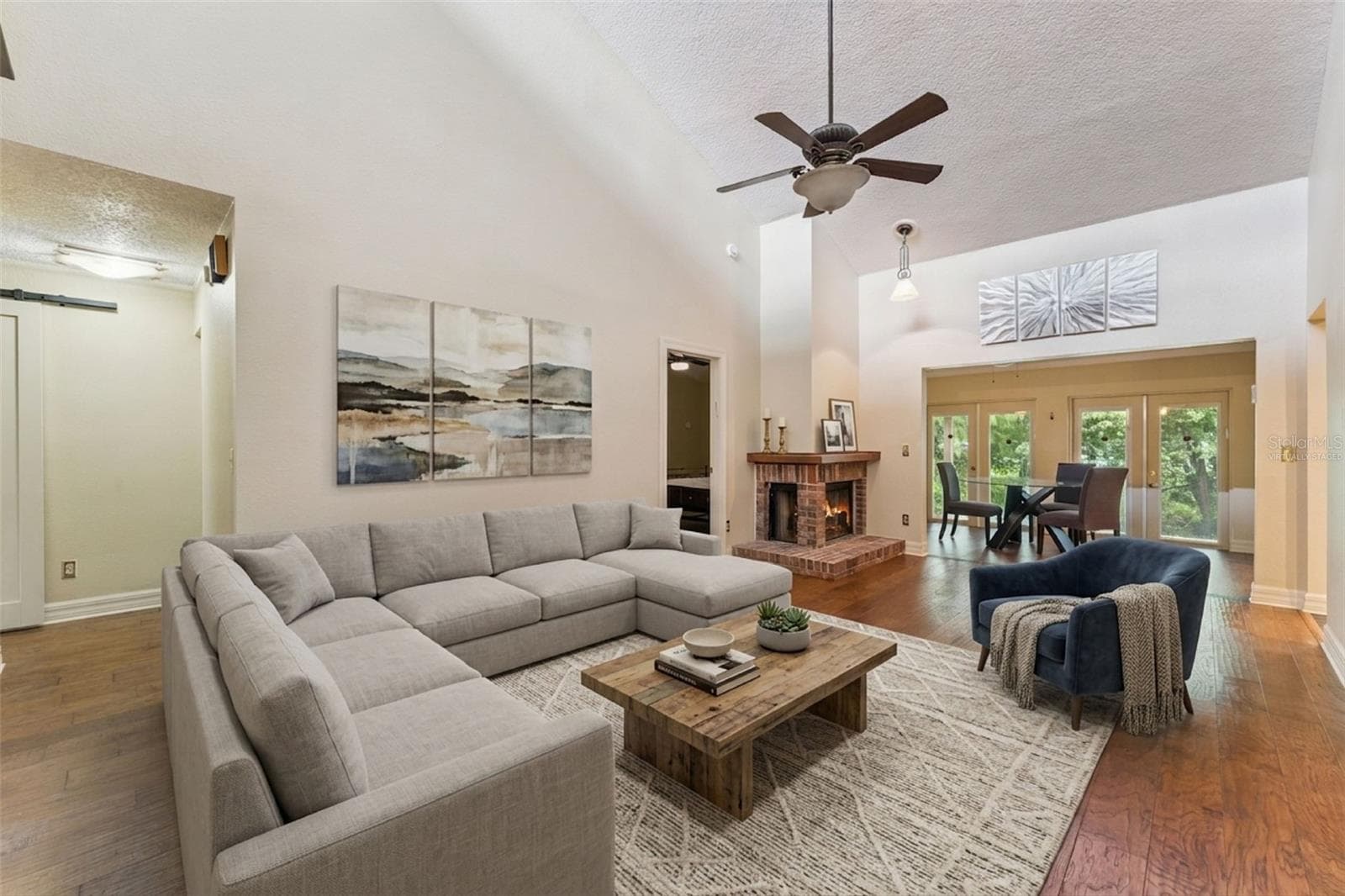 Virtually staged. Family room. - 2362 SIERRA LN, MAITLAND