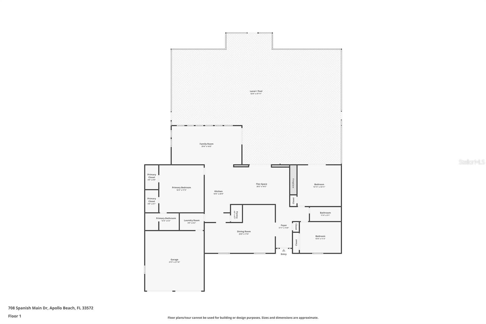 Single Family Residence at 708 SPANISH MAIN DR, APOLLO BEACH, photo 51 of 52