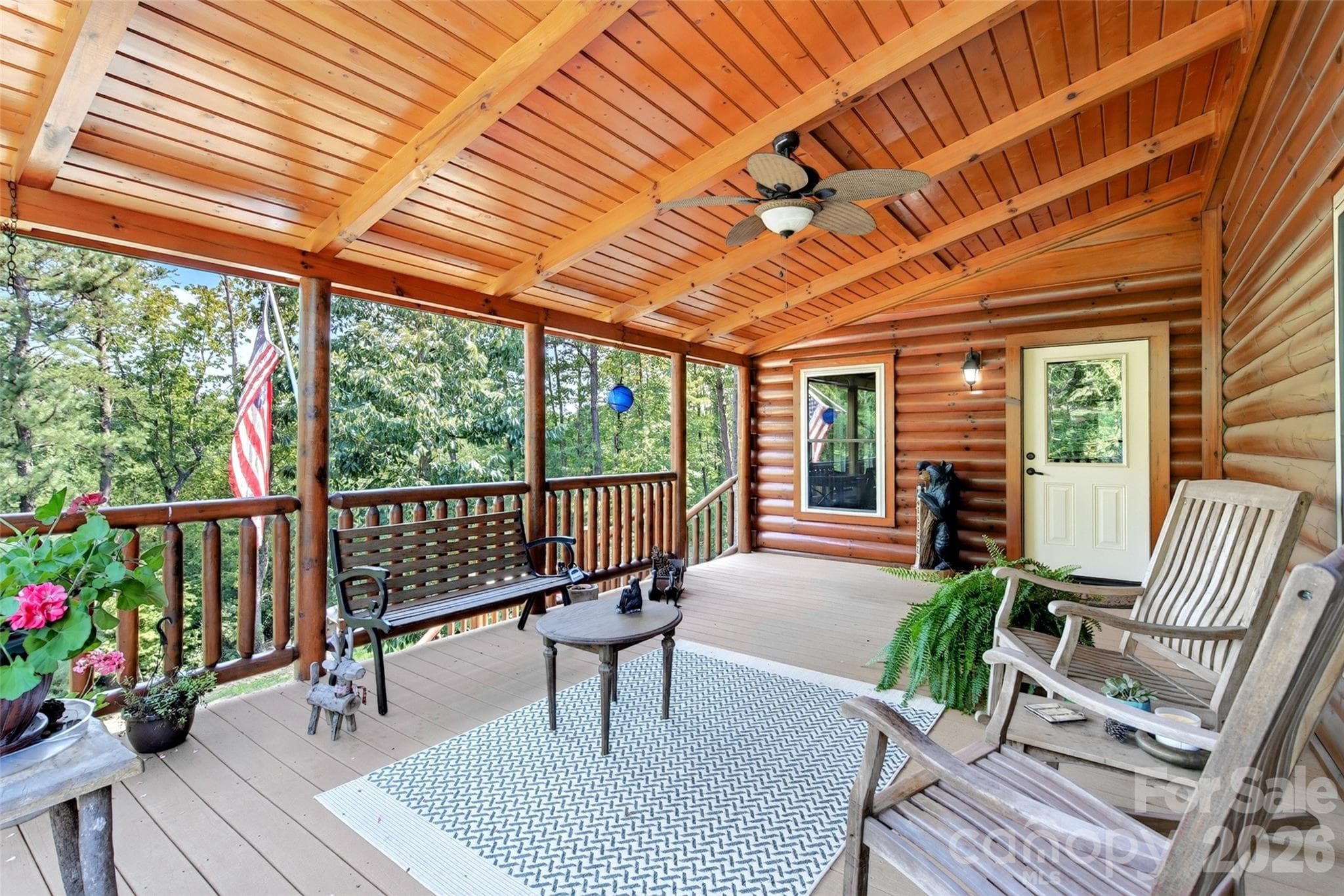 Covered Front Porch - Nebo