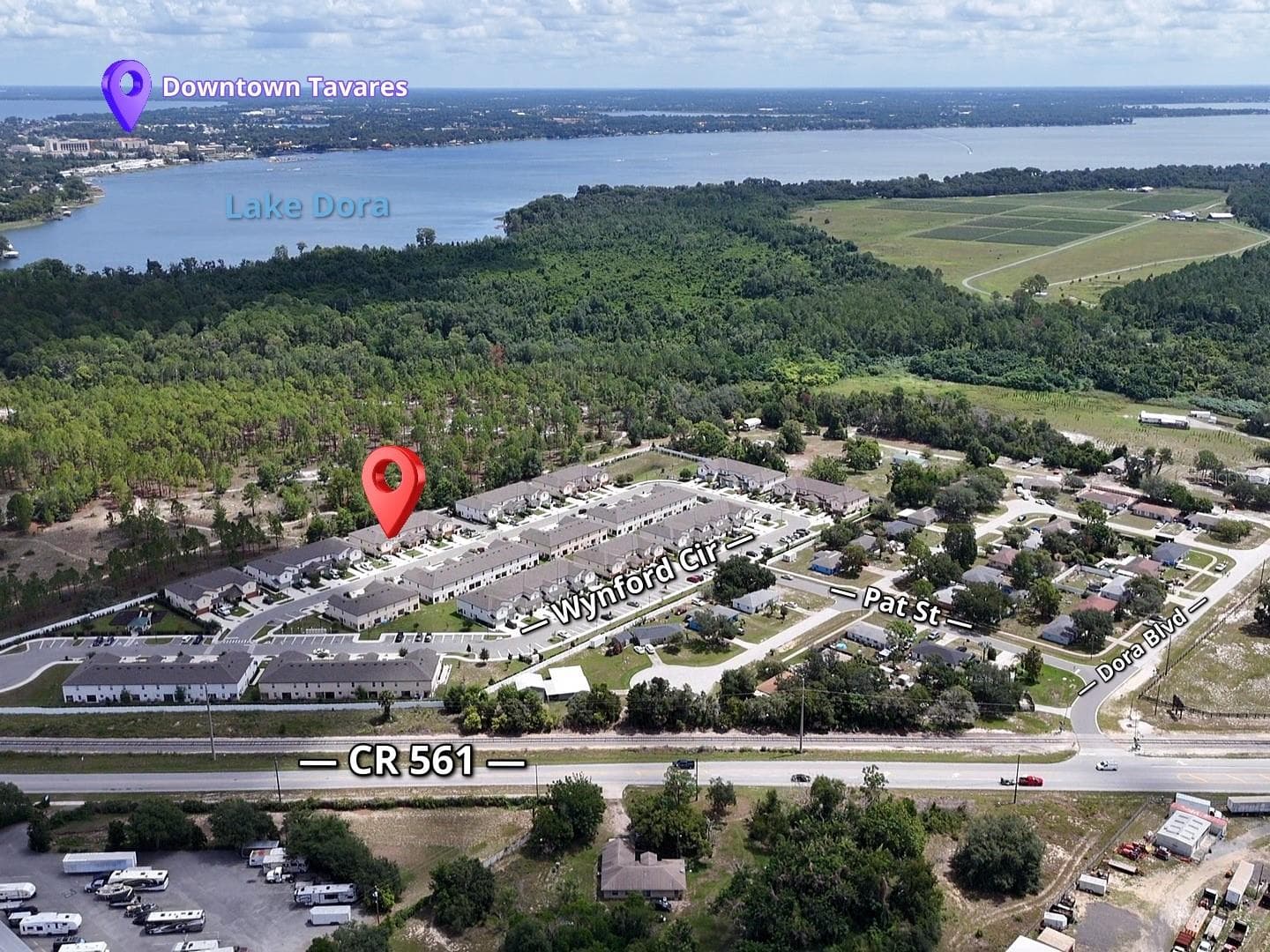 Townhouse at 1552 WYNFORD CIR, TAVARES, photo 36 of 39