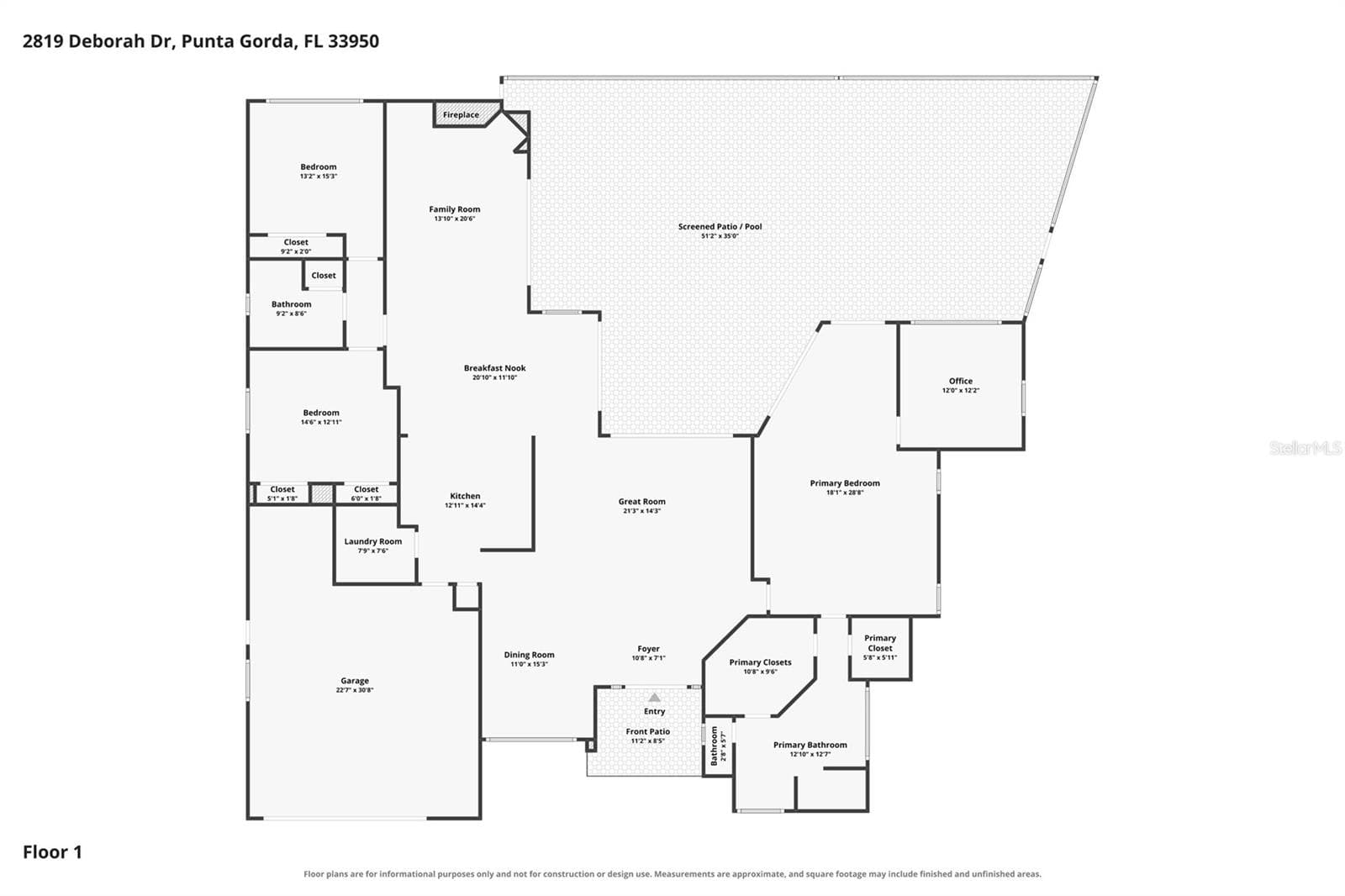 Single Family Residence at 2819 DEBORAH DR, PUNTA GORDA, photo 65 of 65