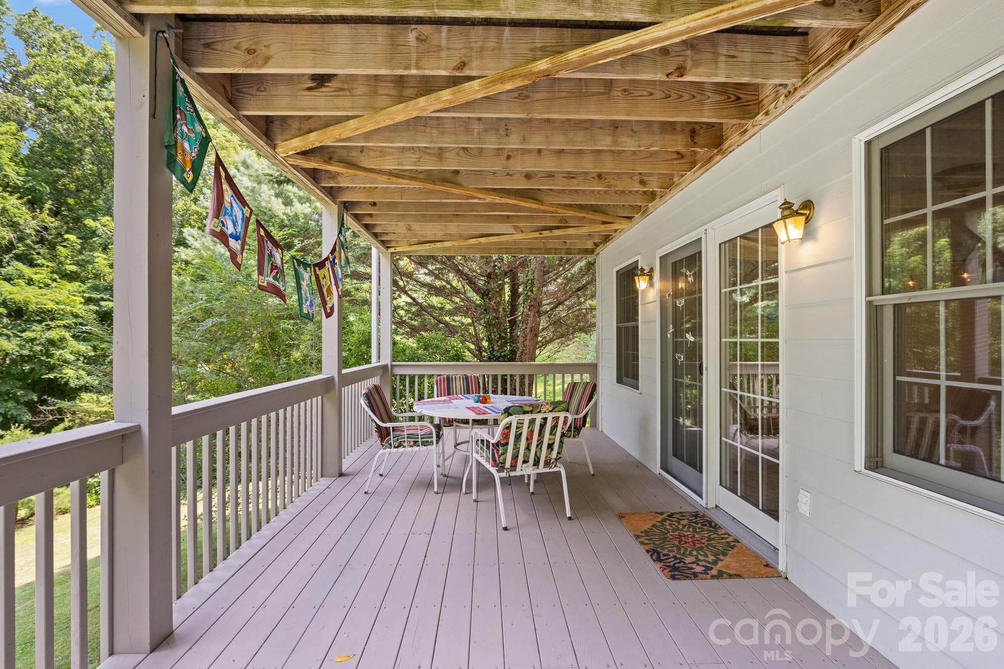 Lower deck - 210 Clear Vista Circle, Asheville