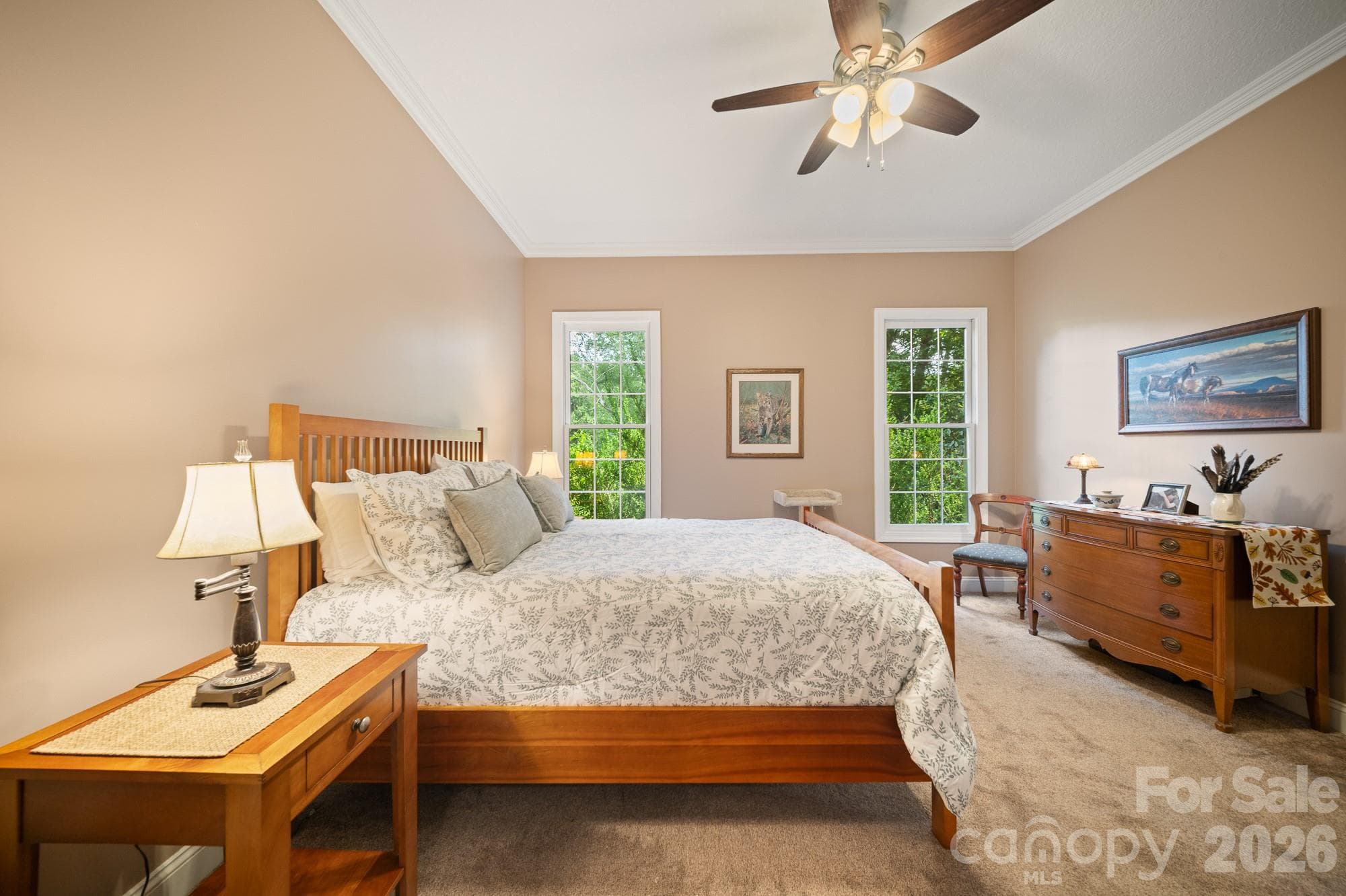 Primary Bedroom on Main Level - 210 Clear Vista Circle, Asheville