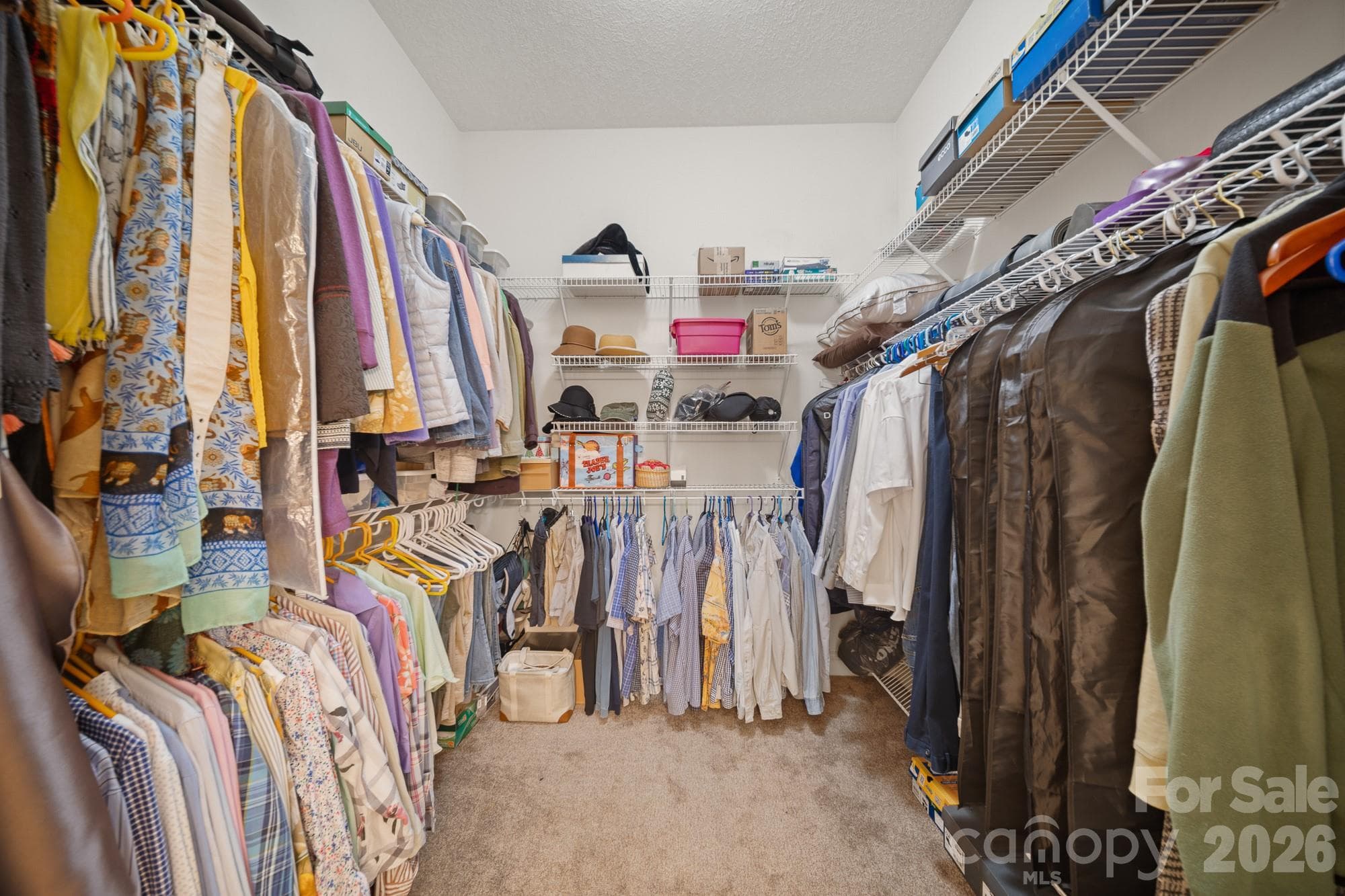 Walk-In Primary Closet - 210 Clear Vista Circle, Asheville