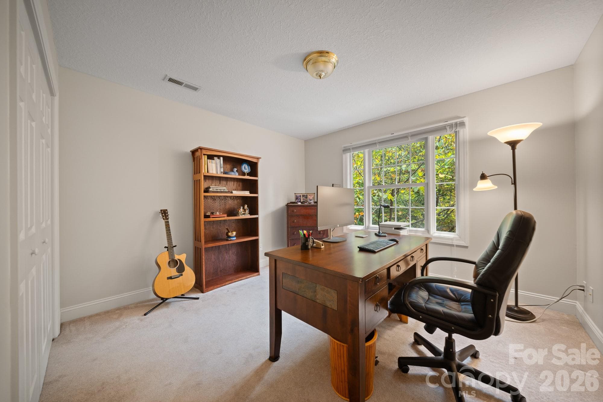 1st bedroom Upstairs currently used as office - 210 Clear Vista Circle, Asheville