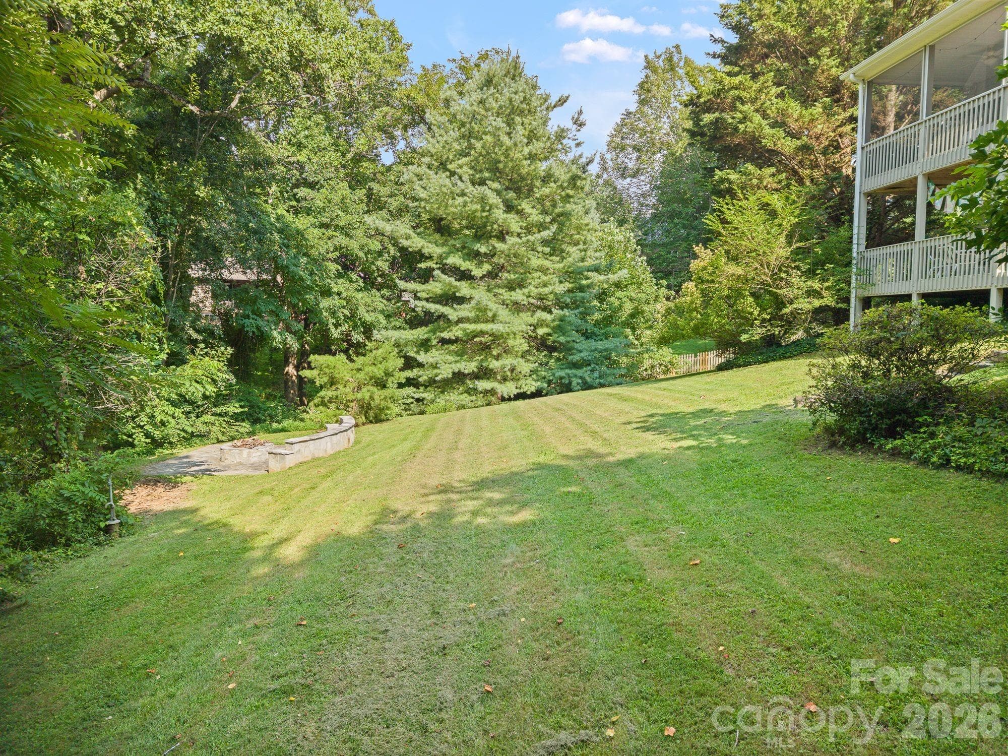Backyard - 210 Clear Vista Circle, Asheville