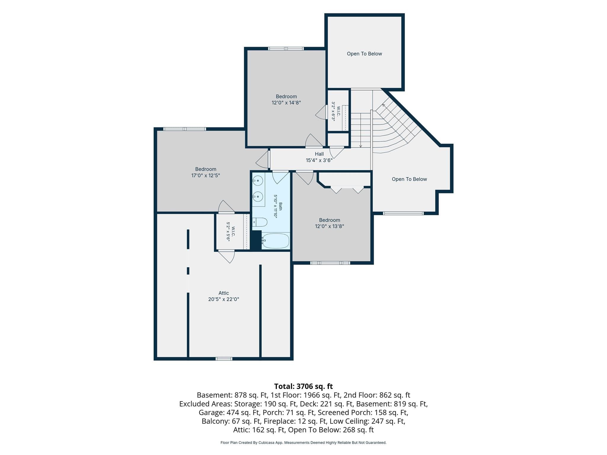 Upper Level - 210 Clear Vista Circle, Asheville