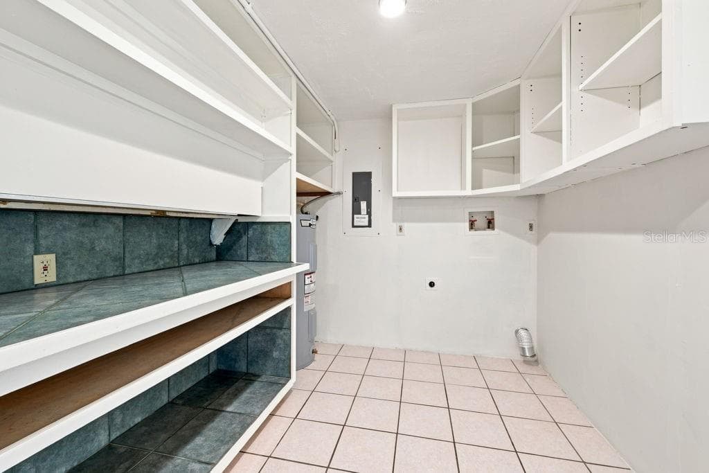 Bedroom 2 Closet/ Pantry/ Laundry room - 7810 CHAPEL AVE, PORT RICHEY