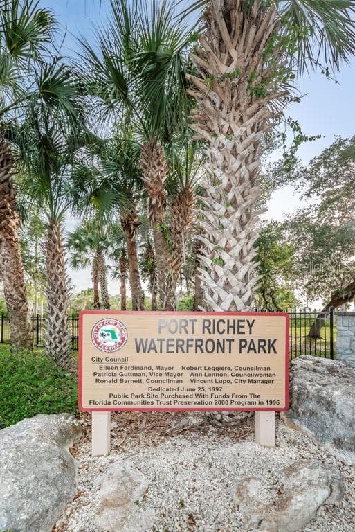 Waterfront Park - 7810 CHAPEL AVE, PORT RICHEY