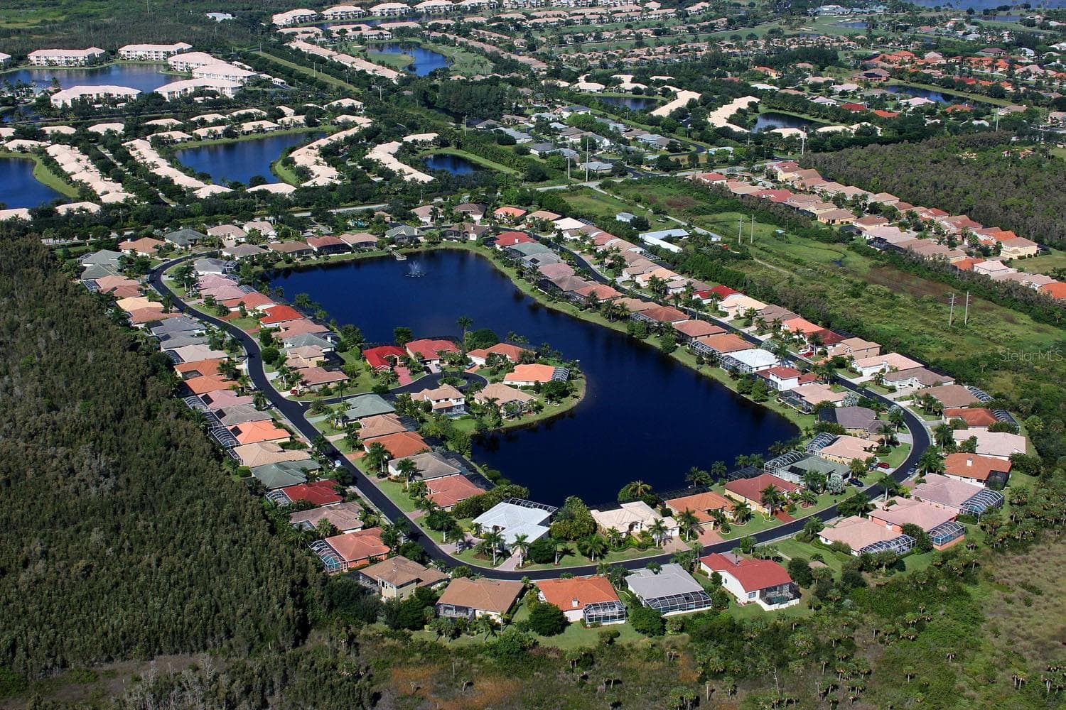 Community Aerial - 8596 SOUTHWIND BAY CIR, FORT MYERS