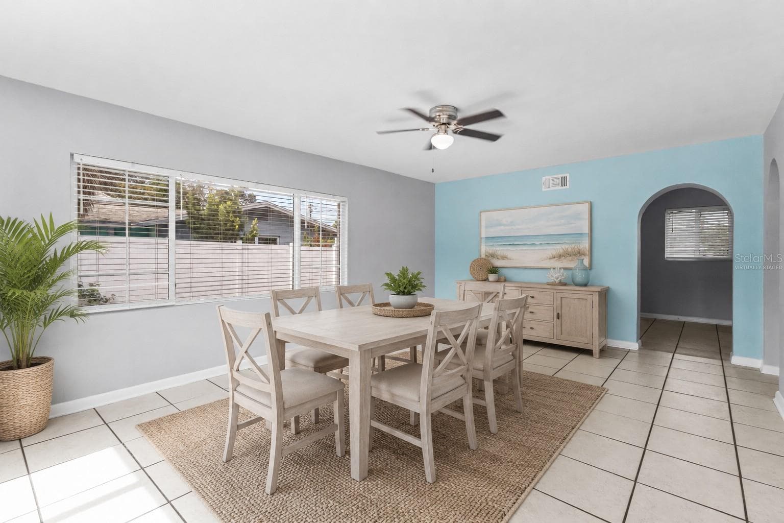 Virtually Staged Dining Room - 605 S FLORIDA AVE, TARPON SPRINGS