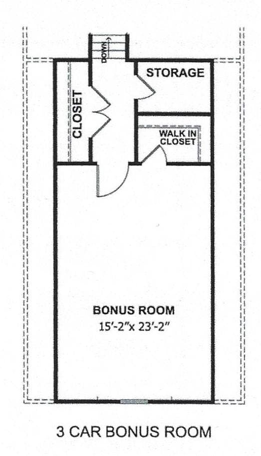 The Optional 3 Car Bonus Room / BR #4 is already included in the List Price - 265 Corrie Ann Drive, Concord