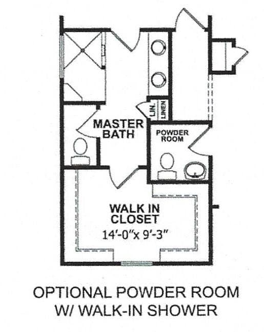 Optional Powder Room - 265 Corrie Ann Drive, Concord
