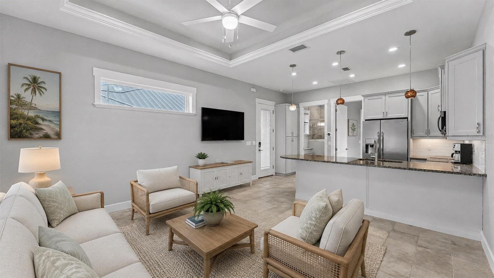 This photo has been virtually staged. - 3220 FISH HAWK DR, POLK CITY