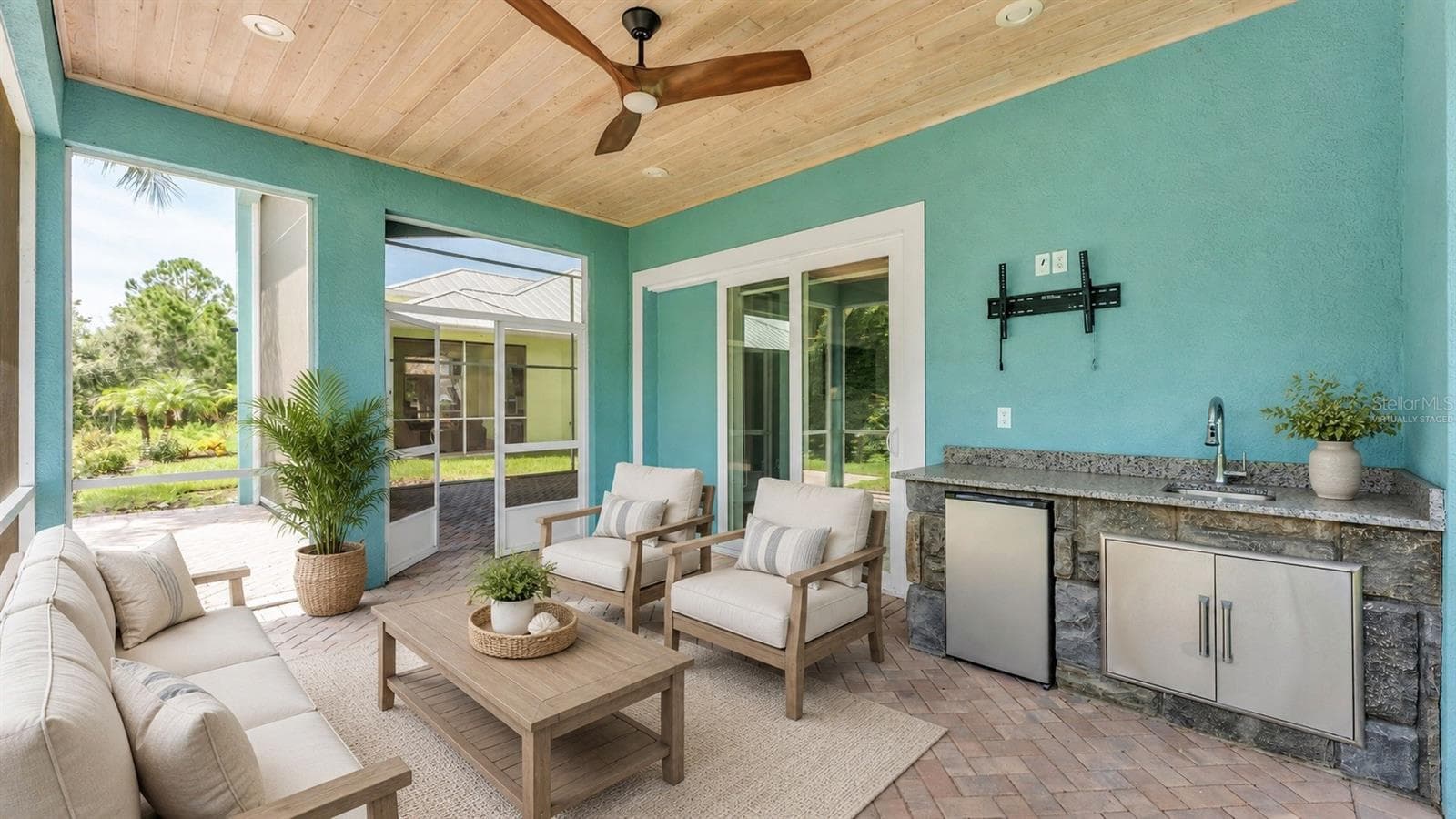 This photo has been virtually staged. - 3220 FISH HAWK DR, POLK CITY