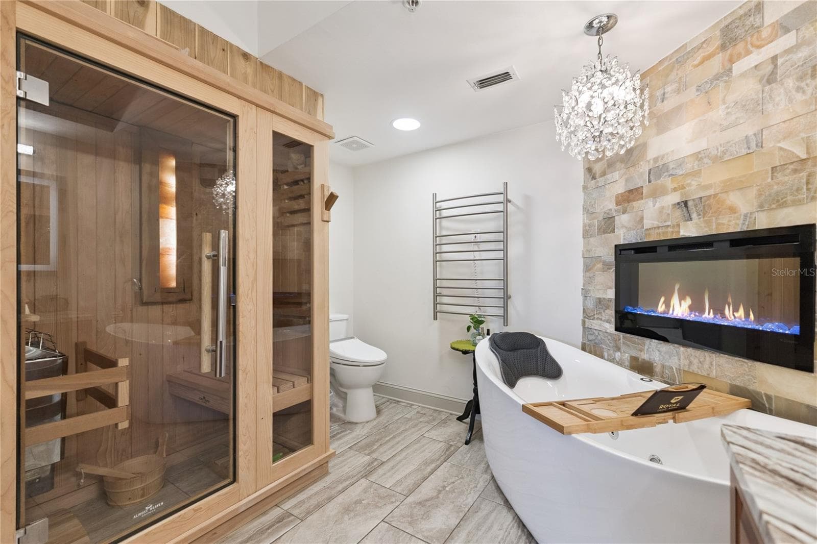 Primary Bath Sauna - 2055 S ATLANTIC AVE #705, DAYTONA BEACH SHORES