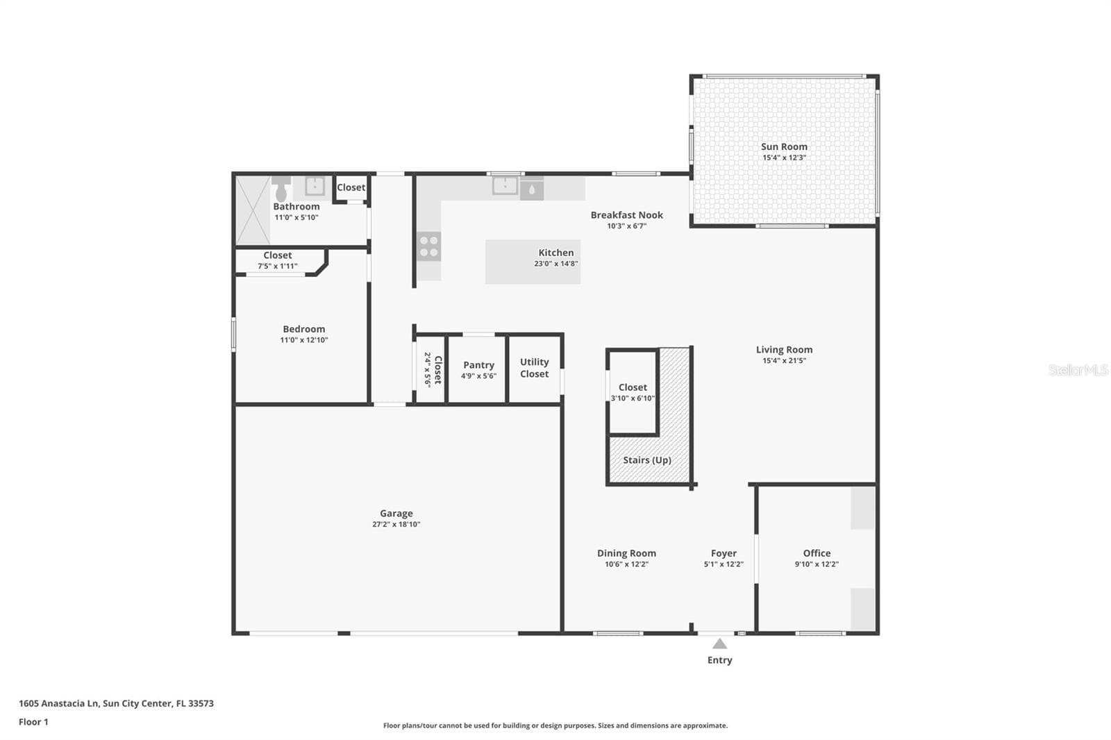 Single Family Residence at 1605 ANASTACIA LN, SUN CITY CENTER, photo 31 of 66