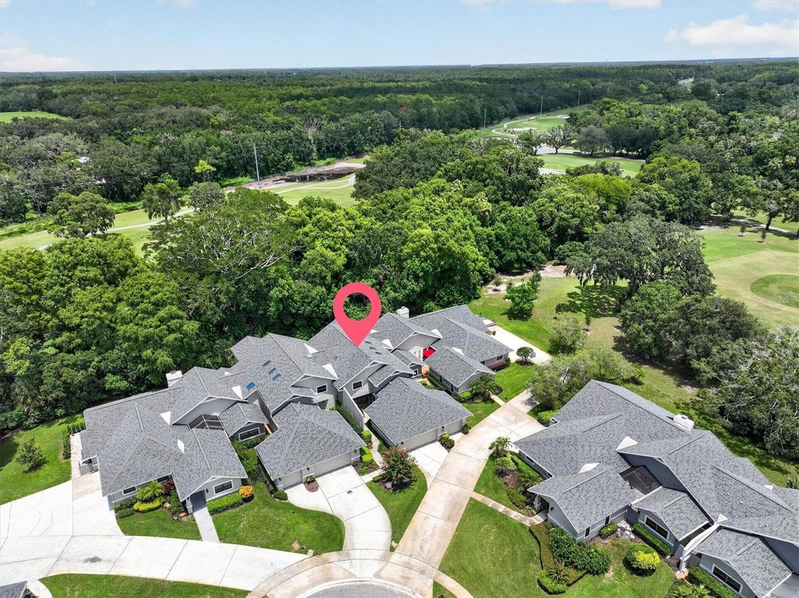 Aerial View - 2631 ROYAL LIVERPOOL DR, TARPON SPRINGS