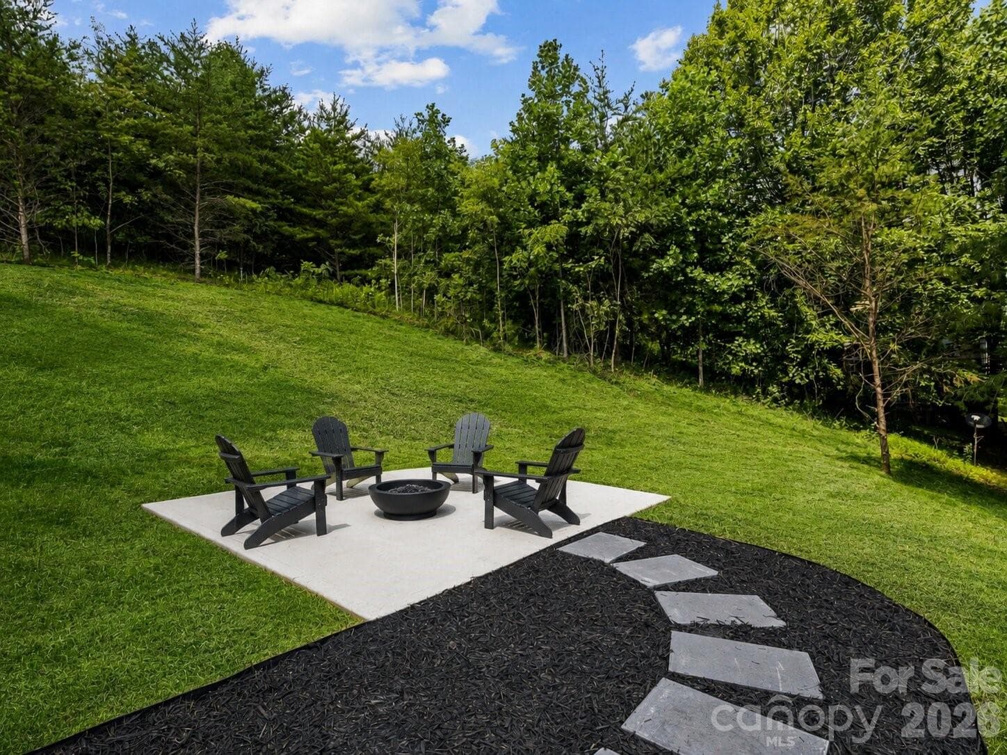 Virtually enhanced grass,Virtually Staged - 7 Spicebush Lane, Weaverville