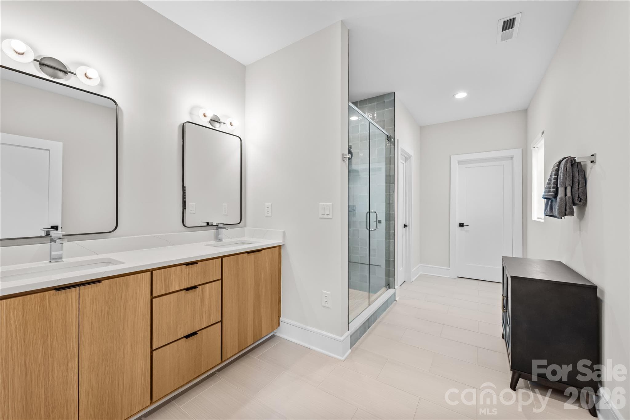 Double Vanity/Primary Bathroom - 3020 Cobbs Hill Road, Charlotte