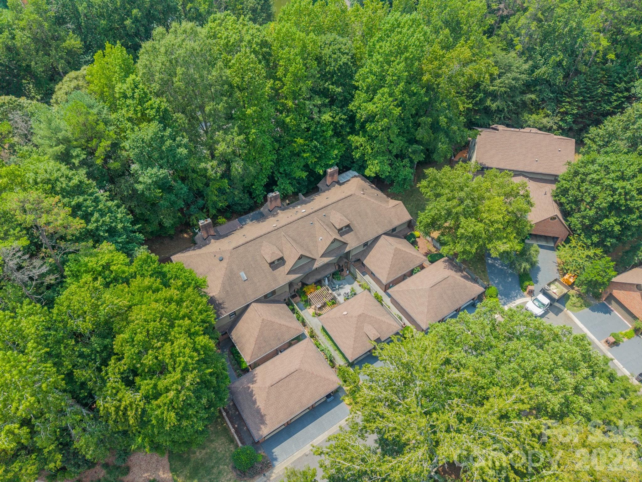 Drone shot - 7426 Newmans Lane, Charlotte