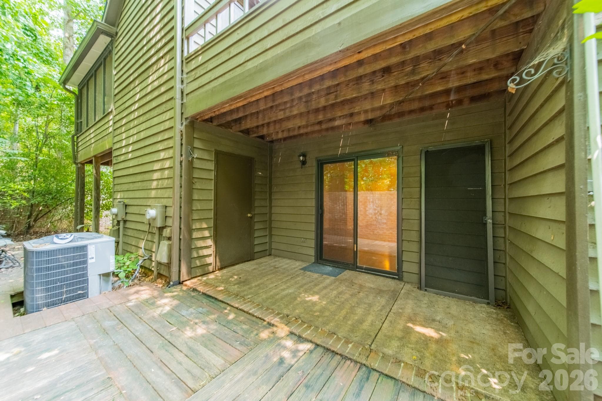 Back patio - 7426 Newmans Lane, Charlotte
