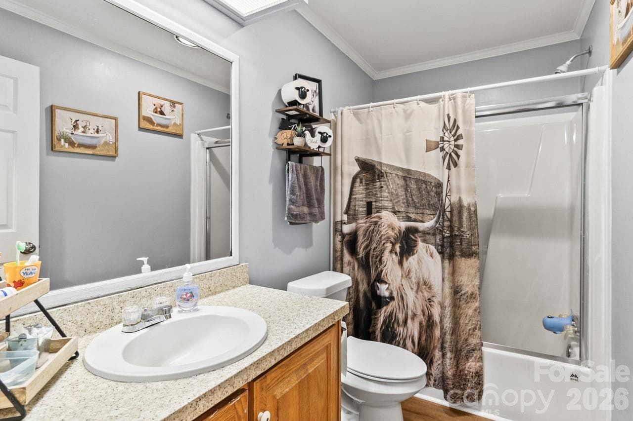Second full bathroomm - 393 Cedar Grove Church Road, Vale