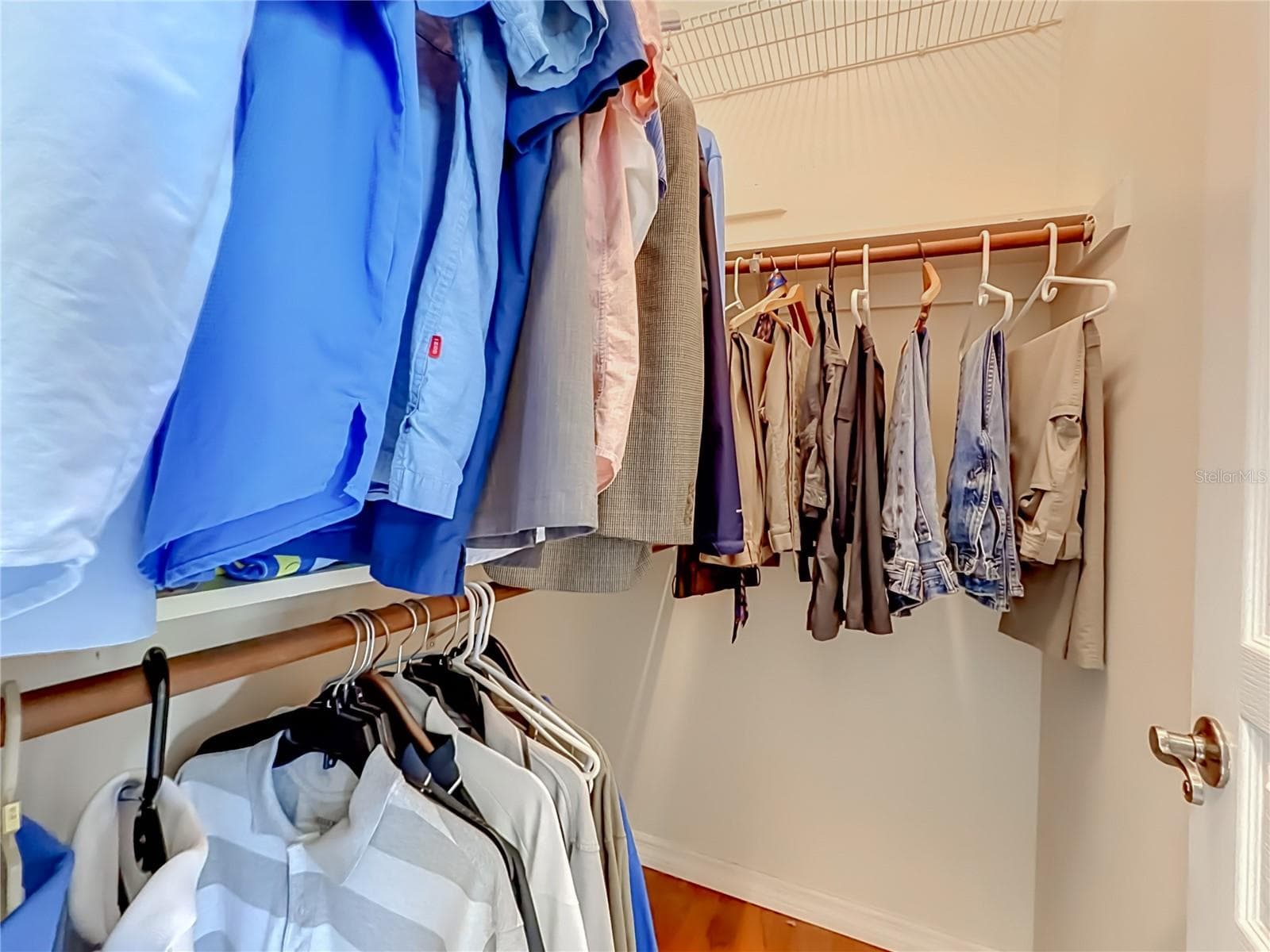 One of two closets in the primary bedroom - 3008 SW 41ST PL, OCALA