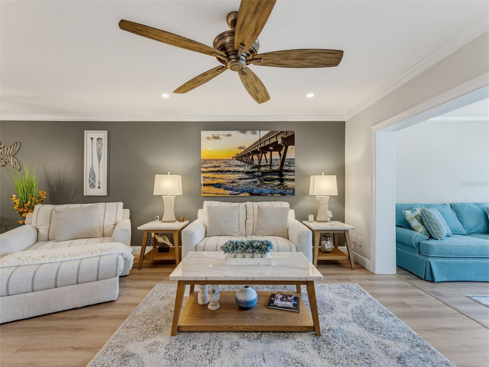 Large ceiling fan - 1372 CARLISLE CT, DUNEDIN