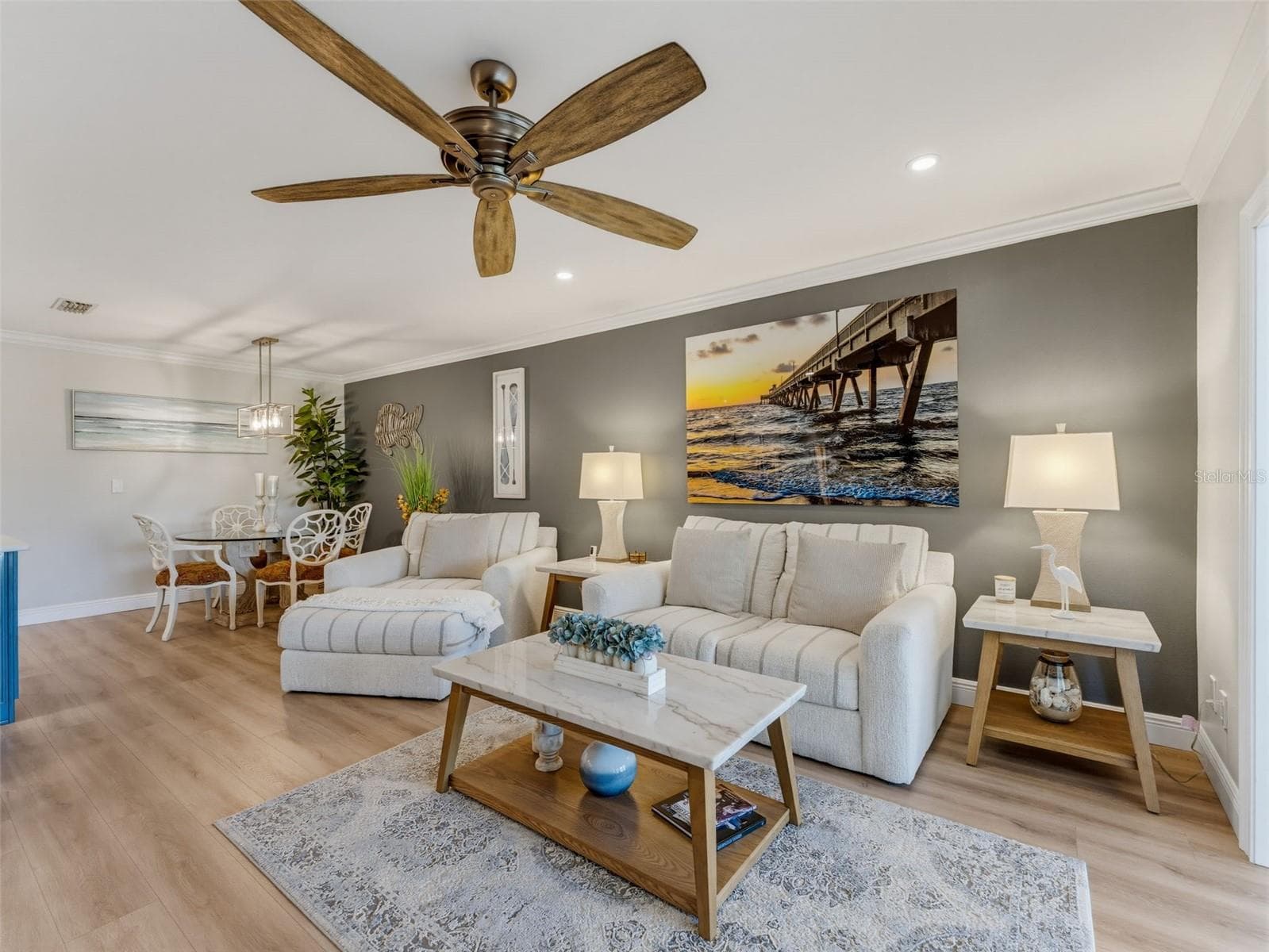 Living and dining rooms - 1372 CARLISLE CT, DUNEDIN