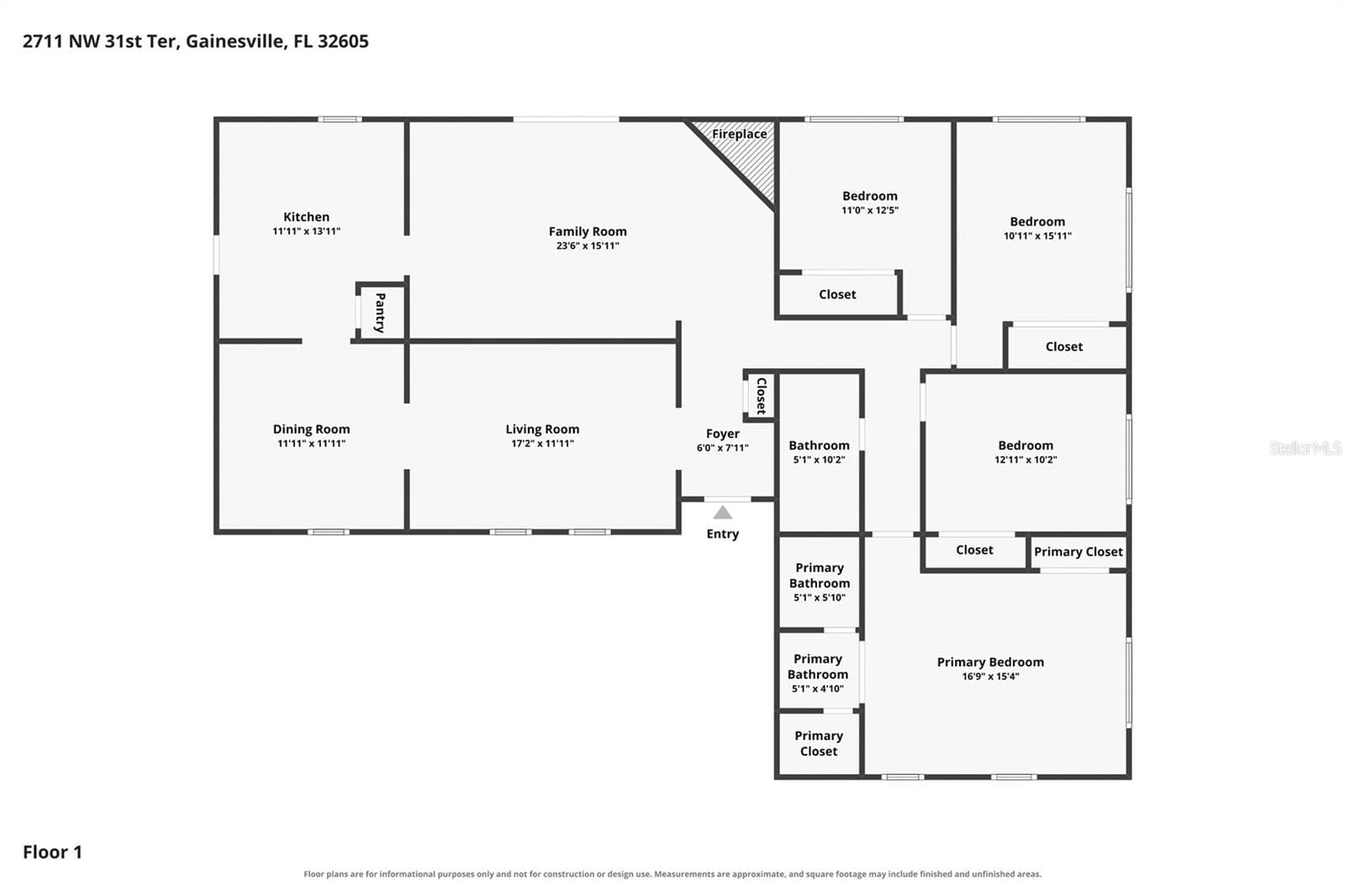 Single Family Residence at 2711 NW 31ST TER, GAINESVILLE, photo 20 of 26