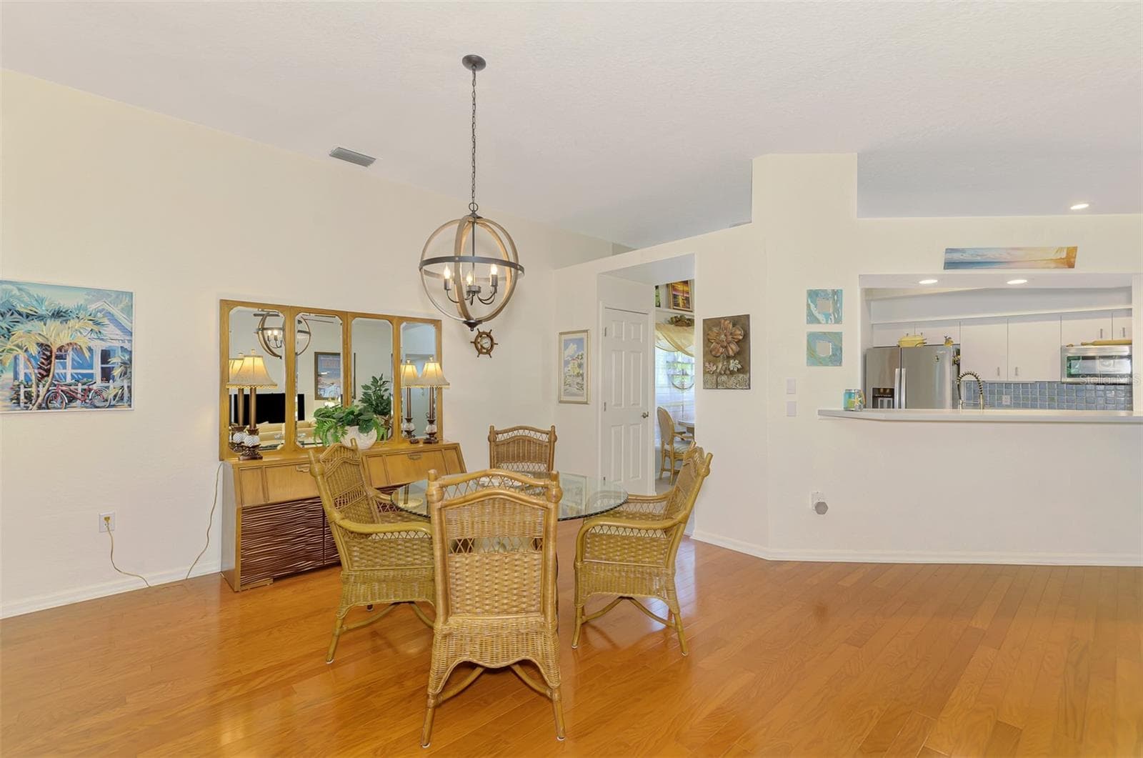 Dining in Living Area - 8252 PARKSIDE DR, ENGLEWOOD