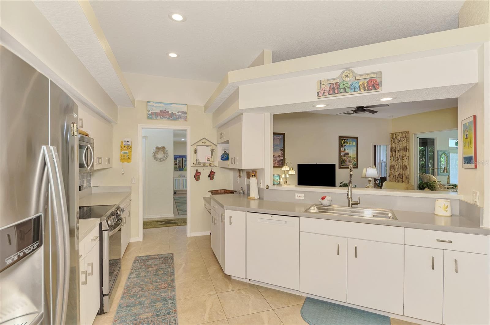 Kitchen with Stainless Steel Applicances - 8252 PARKSIDE DR, ENGLEWOOD