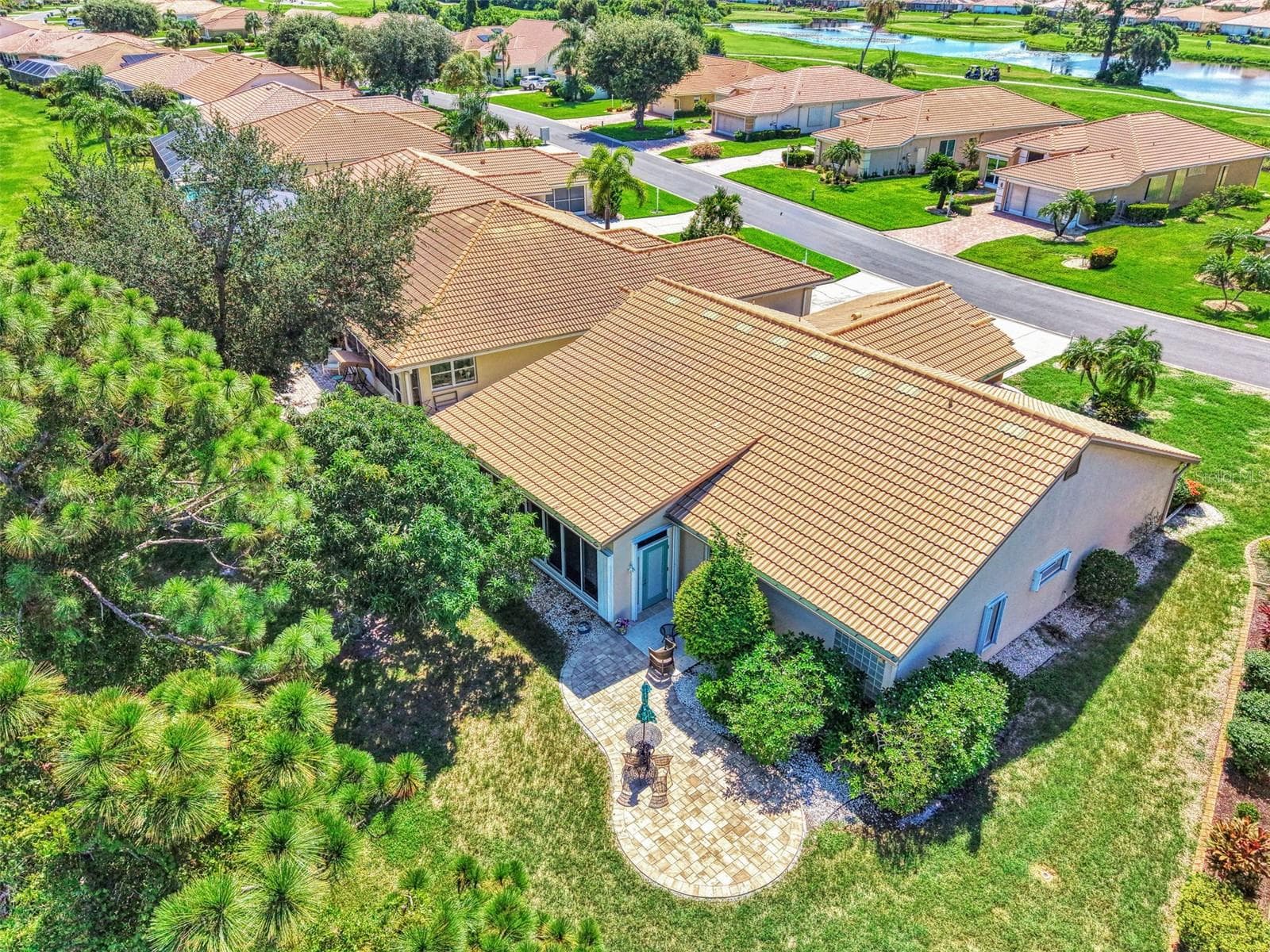 Tile roof - 8252 PARKSIDE DR, ENGLEWOOD