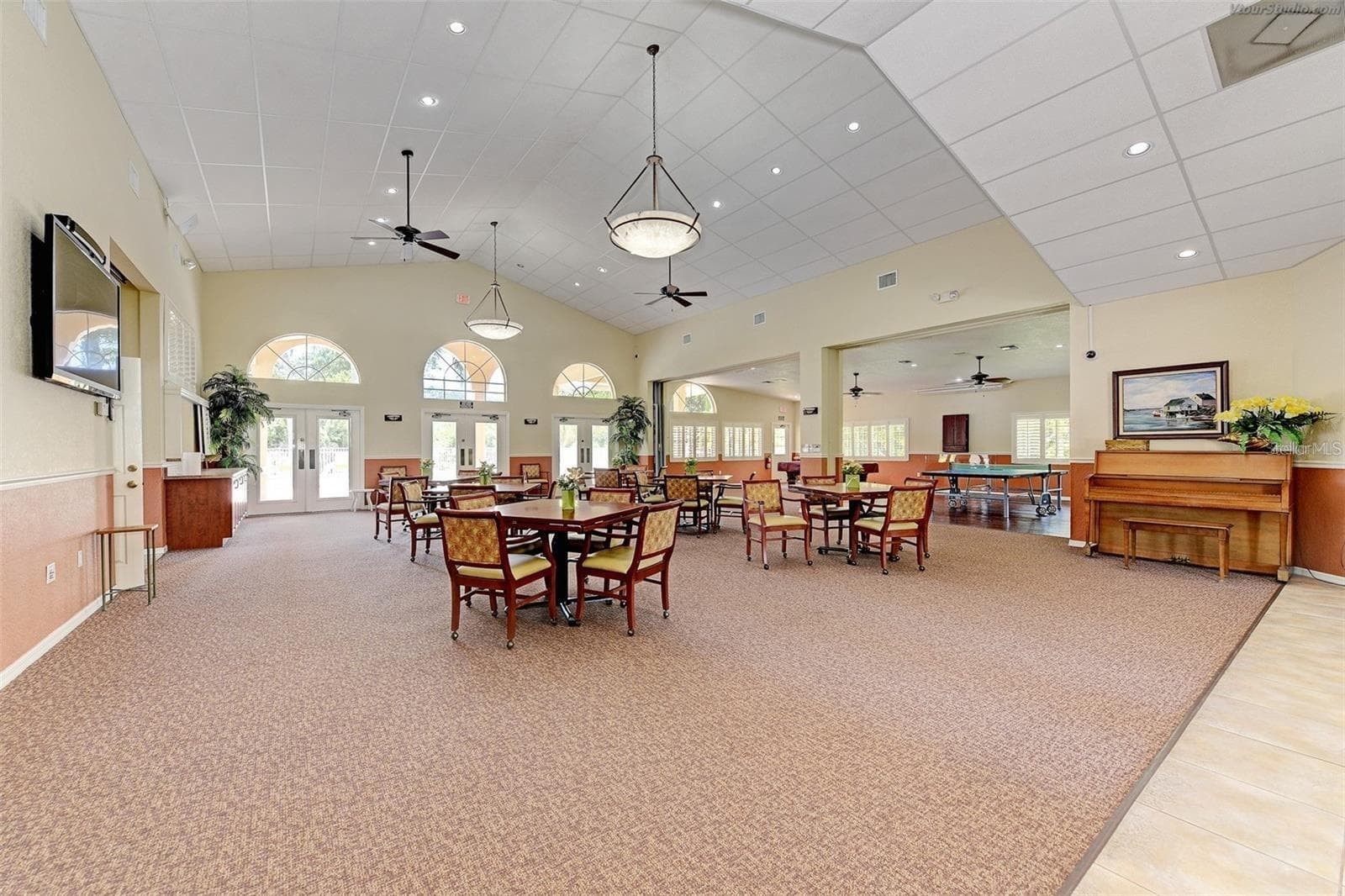 Clubhouse for parties, community happy hour and other events through out the year - 8252 PARKSIDE DR, ENGLEWOOD
